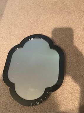 NWT target 2022 bullseye 12” black Curved mirror